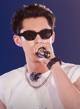 花儿与少年王安宇同款猫眼墨镜男