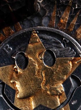 STZ男女925银币机车风露营