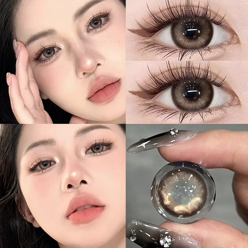 机械姬棕色美瞳日抛30片一次性抛混血大直径隐形眼镜WF官方正品TN - 图3
