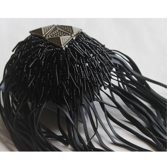 European and American tassel high-end metal handmade epaulettes
