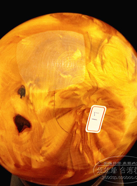 包邮桧木聚宝盆凤尾摆件