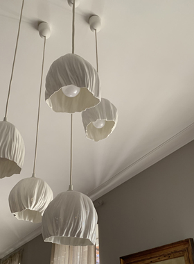 设计师谢东水纹吊灯陶瓷DD-203#独特时尚