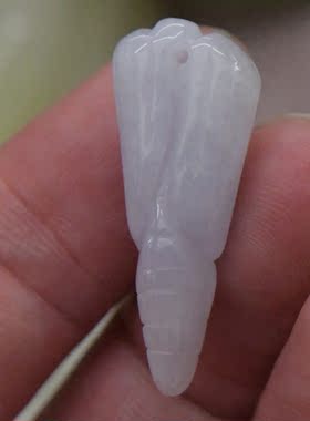 圆梦开运阁帝王紫天然A货翡翠玉米多子多福硕果累累吊坠