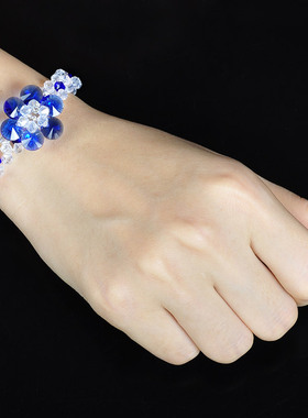 diy材料包水晶散珠编织饰品手链