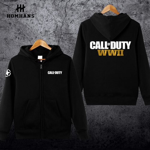 红韩使命召唤二战衣服 套头连帽卫衣游戏周边Call of Duty: WWII - 图1