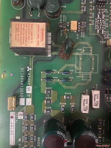 出售三菱FR-F500主板a50ca55e、MT012BKO(议价商品） - 图0