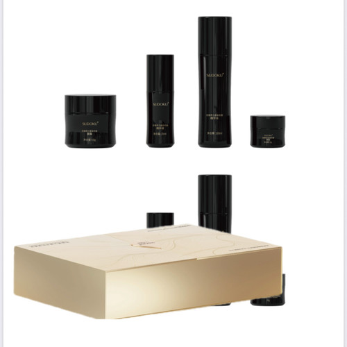 SUDOKU至臻黑兰鎏金抗皱套装 玻色因淡纹紧致保湿去黄提亮护肤品 - 图3