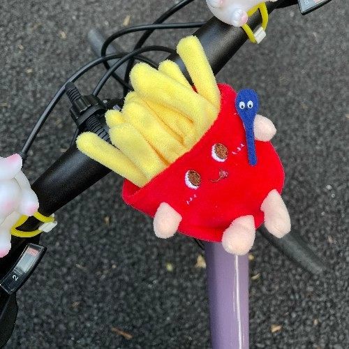 适用于喜德盛rt180自行车装饰玩偶逐日800黑客山地公路车挂件公仔 - 图2