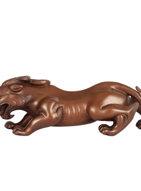 铜貔貅工艺品摆件办公室一对紫铜貔貅装饰摆件家居饰品貔貅摆件