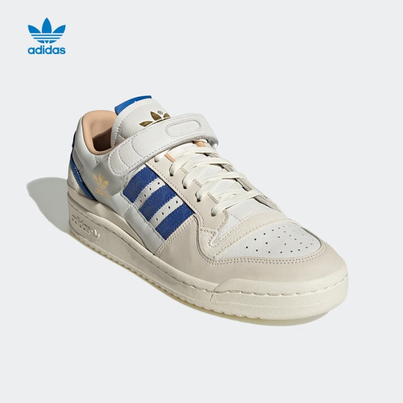 阿迪达斯男鞋Adidas Forum 84 Low三叶草女款复古运动板鞋H03721 - 图0