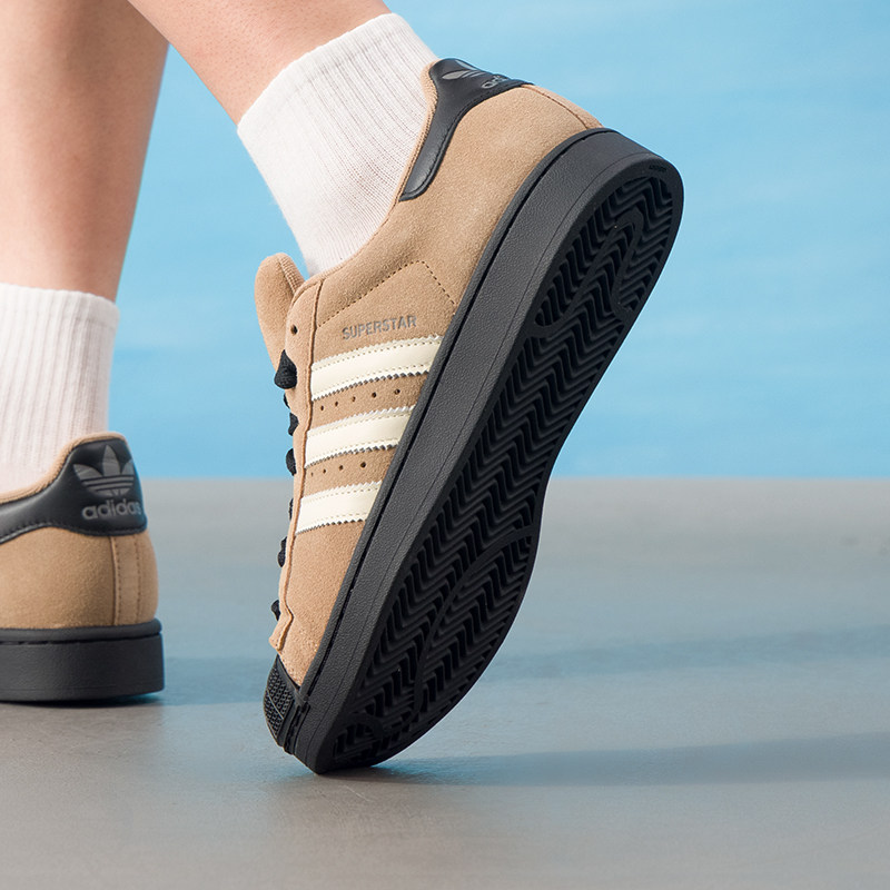 阿迪达斯三叶草正品男鞋女鞋贝壳头板鞋2025冬季新款休闲鞋JQ3221,淘宝优惠券,粉丝福利购,淘宝优惠卷