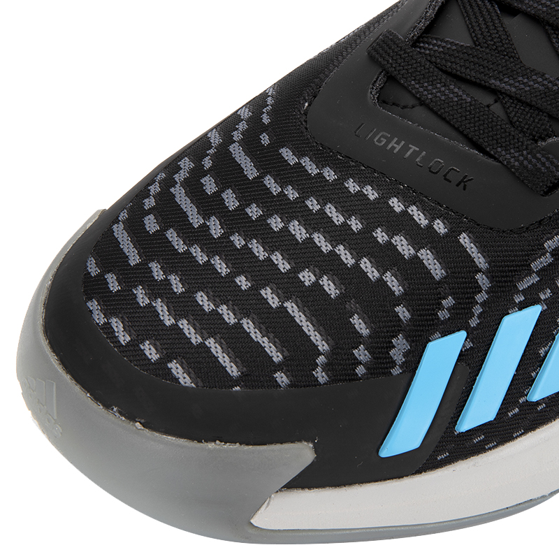 Adidas阿迪达斯官网运动鞋男2024新款米切尔4代实战篮球鞋HR0714 - 图1