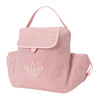 Adidas Pink Clover Backpack 2026 New Backpack Men's and Women's Casual School Bag Travel Bag KW1271