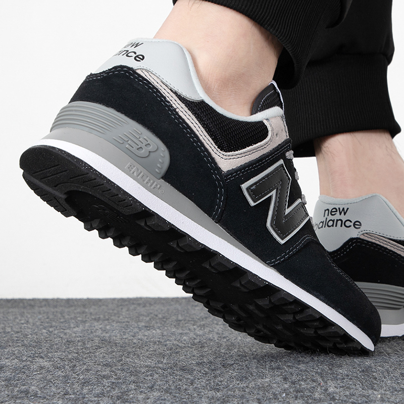 New Balance官方男鞋女鞋纽百伦NB574EVB黑色运动复古休闲跑步鞋