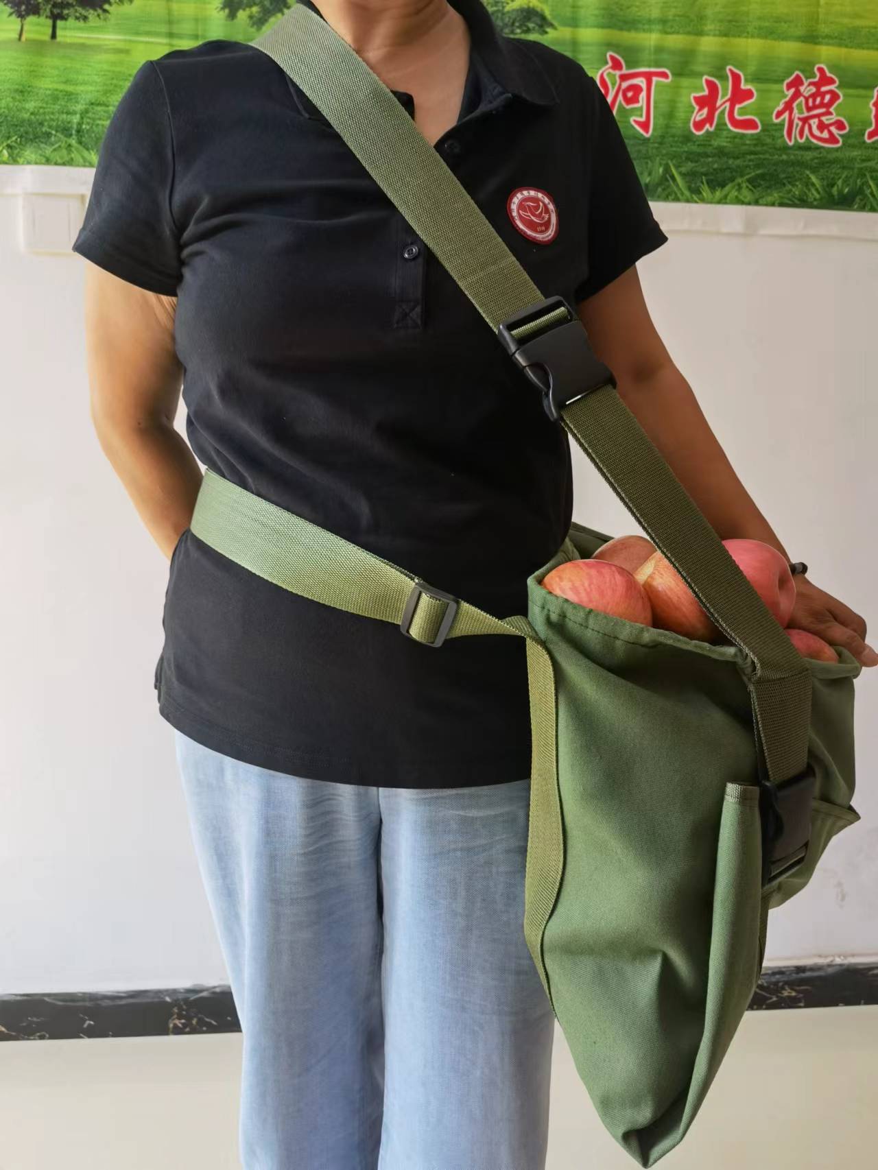 水果采摘专用包苹果果园猕猴桃高空摘果神器采果袋摘苹果包果器 - 图1