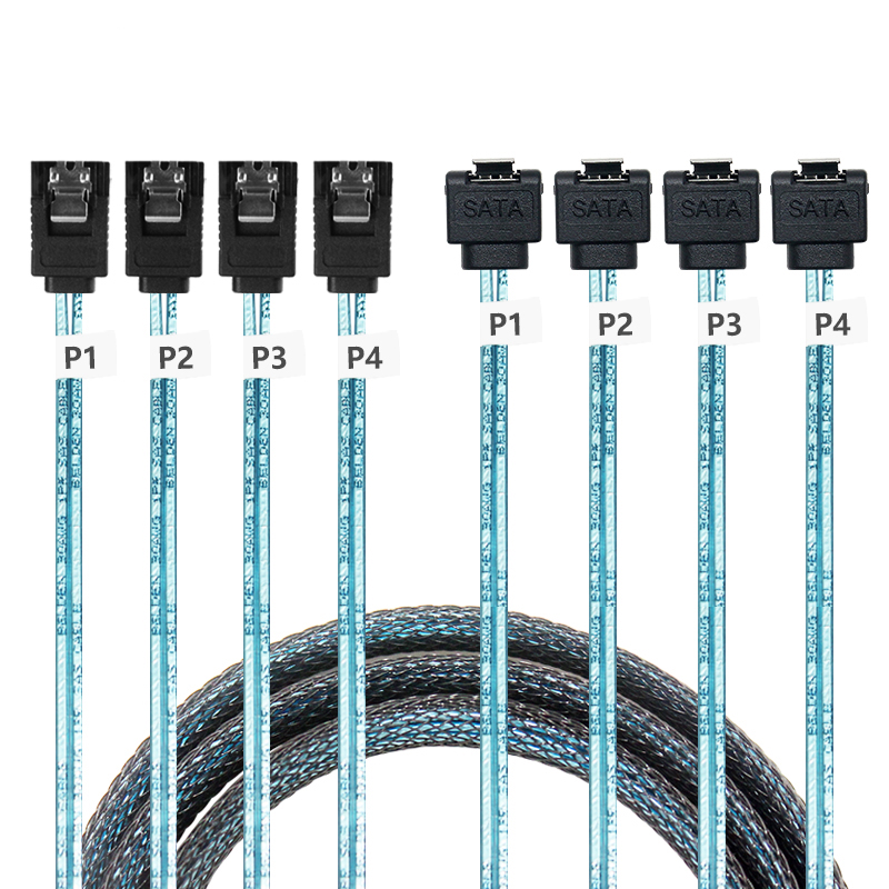 SATA3.0数据线电脑主板连接硬盘6Gbps高速线6SATA一弯一直串口线 - 图2