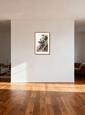 麻雀画 丝瓜水墨画 水瓜花鸟画 手绘国画定制鸟语花香装饰画精品