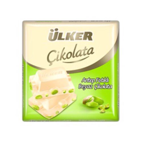 土耳其ulker 开心果巧克力 进口零食 白巧 60克每块 现货 - 图3