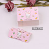 Card folding card head hang tag hair accessories can hang paper cards