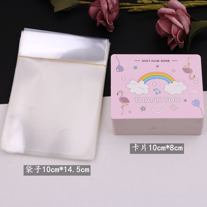 Card folding card head hang tag hair accessories can hang paper cards
