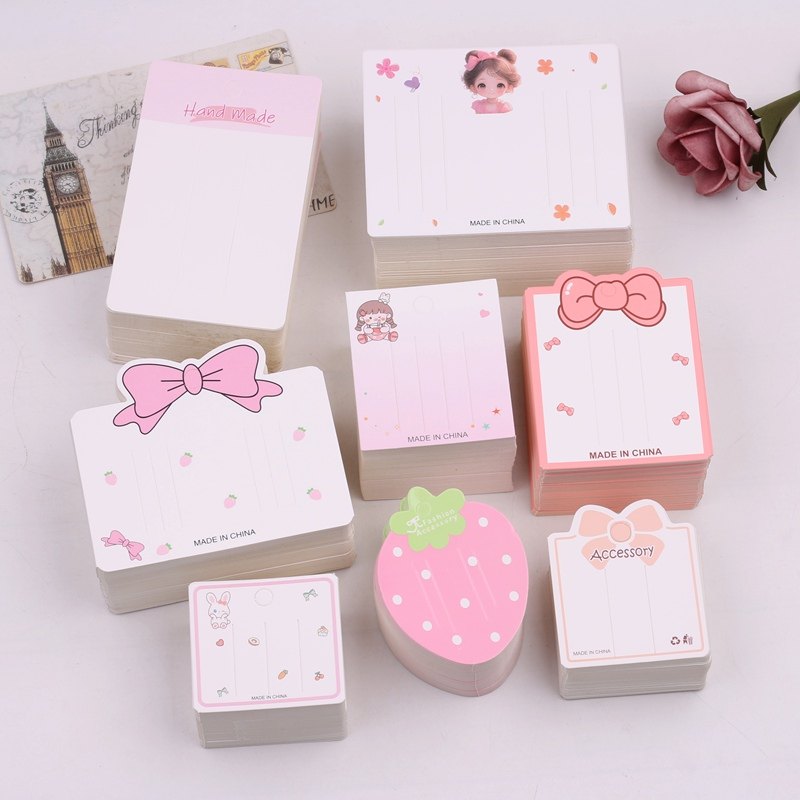 新款韩版发饰卡纸 手工蕾丝蝴蝶结工字卡 方卡 头饰发夹饰品卡片,淘宝优惠券,粉丝福利购,淘宝优惠卷