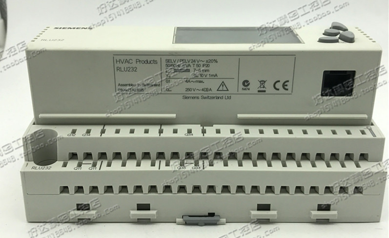 RLU232 西门子Siemens Synco 200通用地暖通空调控制器 现货销售 - 图1