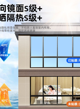 贴它！2025全新升级单向防窥膜