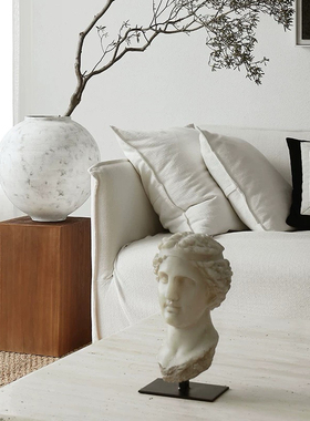 法式复古希腊艺术人像人物头像雕