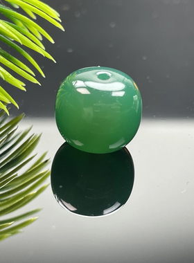 纯原矿非洲翠玛瑙正阳绿老型桶珠尺寸7mm.8mm.8mm.12mm.13mm.14mm