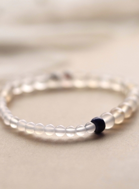 岁月长安-飘花玛瑙手串