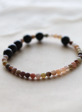 在简单里找到丰盛-盐源玛瑙手串