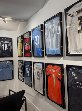 运动纪念品收藏展示雨煊实木画框