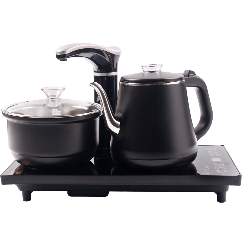 全自动上水电热烧水壶智能泡茶具茶台嵌入式电磁茶炉一体专用套装