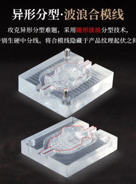 立体四不小和尚合香牌模具四不佛不听不看不说不想摆件自制作工具