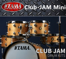 TAMA CLUB JAM系列 俱乐部鸡尾酒迷你尺寸套鼓 LJK48H4