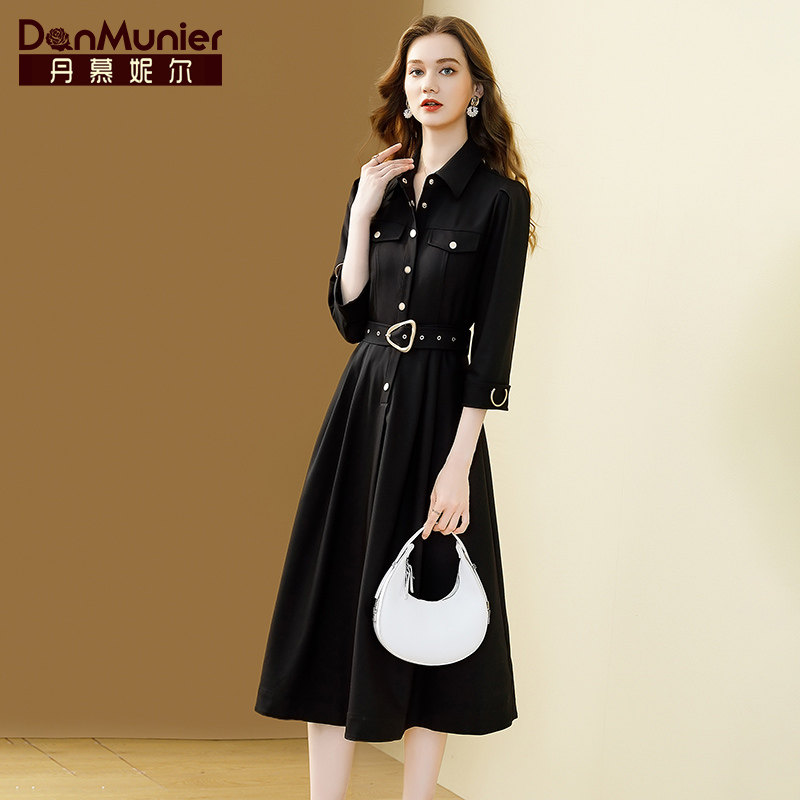 丹慕妮尔轻奢休闲秋季2022连衣裙 丹慕妮尔连衣裙