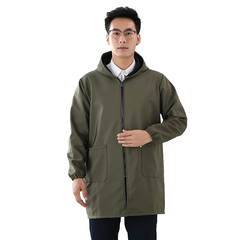 加绒罩衣大人男护衣工作服防水防油加厚2025新款厨房围裙定制冬季,淘宝优惠券,粉丝福利购,淘宝优惠卷