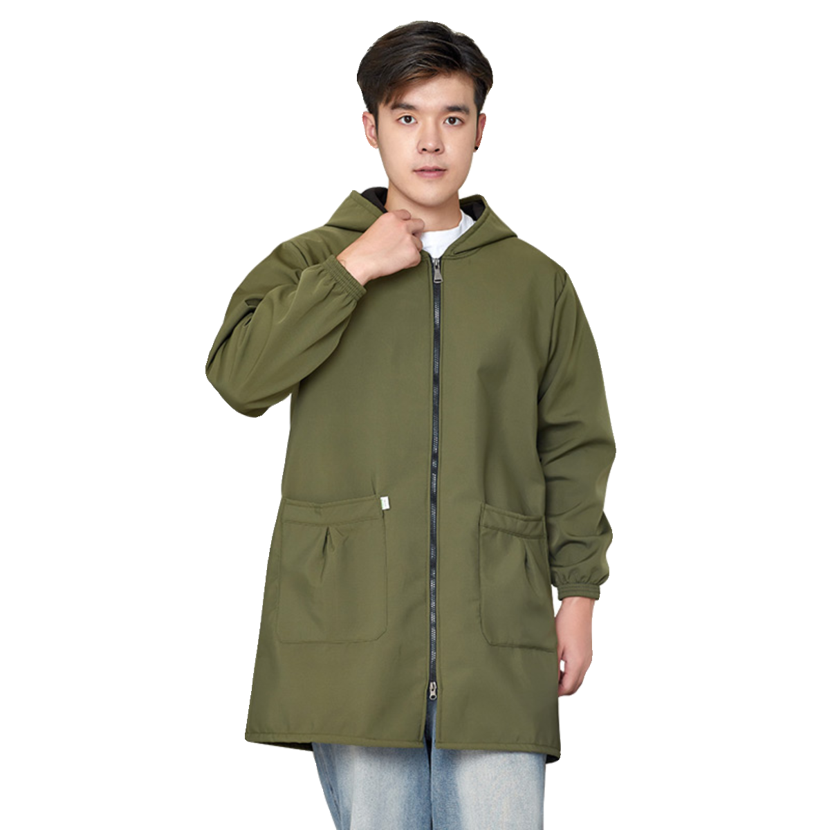 男士罩衣新款加肥加大厨房大人围裙防水防油工作服大褂外穿秋冬季,淘宝优惠券,粉丝福利购,淘宝优惠卷