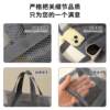 Large-capacity mesh swimming bag, wet and dry separation, seaside travel, sports, fitness, portable beach bag, lightweight travel bag