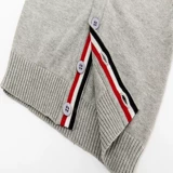 Брендовый детский трикотажный кардиган, осенний свитер, хлопковая куртка для мальчиков, в корейском стиле, в западном стиле