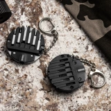 Металлические универсальные монеты, маленький брелок, складной нож