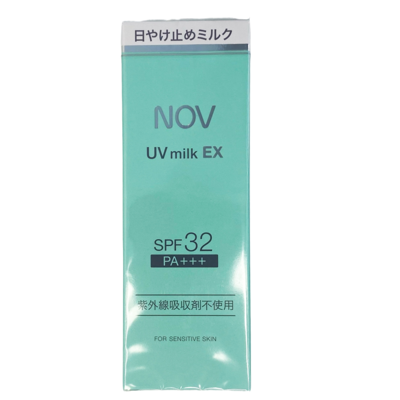 日本本土版 NOV 娜芙防晒乳 SPF32 纯物理低刺激 敏感肌用 35g - 图3