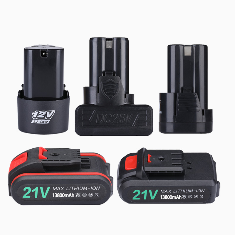 龙韵手电钻电池12V16.8V25V充电器电动螺丝刀通用手电转钻锂电池 - 图3