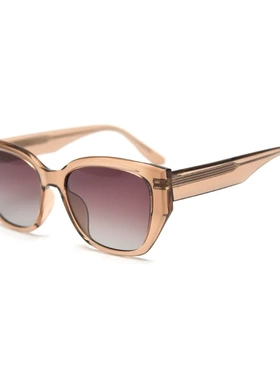 58317新款欧美跨境偏光太阳眼镜潮女网红素颜街拍大框墨镜显脸小