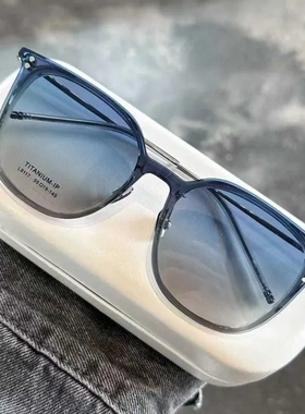tr磁吸眼镜套镜偏光可套近视墨镜高级感女款士太阳镜可配度数9117