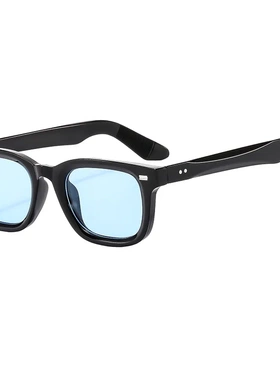 米钉韩版3755方框小众墨镜男女同款个性优雅高级风防紫外线太阳镜