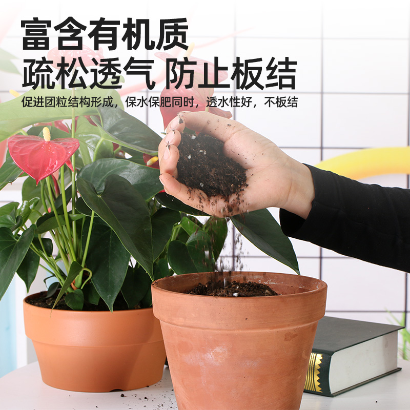 30斤大包营养土养花绿植通用型肥料土壤种菜家用有机花泥花土专用 - 图2