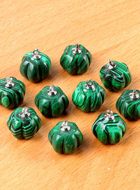 天然水晶玛瑙小南瓜吊坠