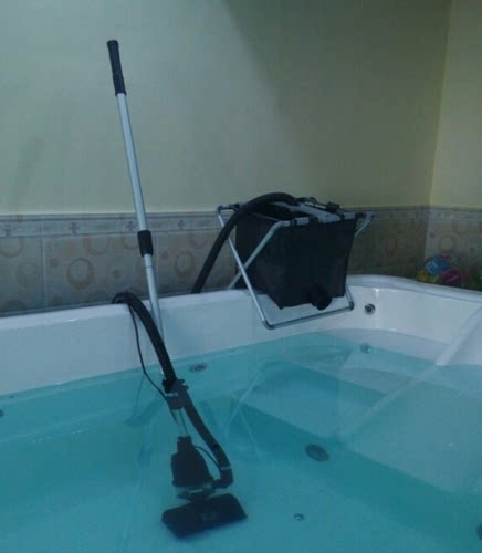 婴儿泳池吸污机鱼池底清理吸粪水下吸尘器洗车店吸淤泥直排吸污泵 - 图1