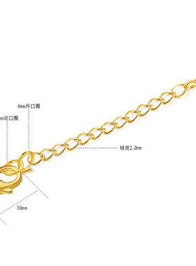 串珠龙虾扣水滴扣925纯银配件